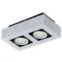 Eglo LOKE 1 LED 91353 Aufbau-Downlight 2x3W/GU10