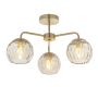 Endon DIMPLE 91968 Deckenlampe 3x25W/E14 IP20