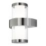 Eglo BEVERLY 94799 Applique murale 2x2x3,7W/LED 560LM IP44