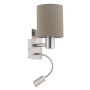 Eglo PASTERI 96478 Applique murale 1x40W/E27 + 1X3,5W/LED 380LM