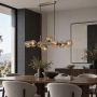 Italux ERIMIDA PND-2244-8A-AB Suspension 8x5W/G9 IP20