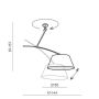 AZzardo BARCELONA LAMPBODY AZ2288 Aufhängung 1x60W/E27 IP20