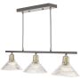 Dar Lighting BOYD BOY0375 Pendelleuchte 3x60W/E27