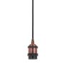 Italux CLASSO DS-M-034 RED COPPER Suspension 1x60W/E27