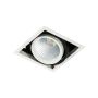 Italux VERTICO GL7108-1/18W 4000K WH+BL Einbau-Downlight 1x18W/LED 1550LM IP20