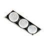 Italux VERTICO GL7108-3/3X18W 4000K WH+BL Spot encastré 3x18W/LED 4200LM IP20