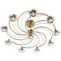 Dar Lighting LUTHER LUT2375 Deckenlampe 10x40W/G9
