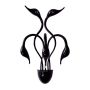 Italux SWAN MB8098-5A BLACK Wandleuchte 5x20W/G4 IP20