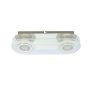 Italux FLAVIO MD14088-02 CH Plafonnier 2x5,5W/LED