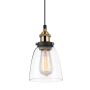 Italux FRANCIS MDM-2563/1 GD+CL Pendelleuchte 1x40W/E27