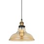 Italux HUBERT MDM-2381/1 GD+AMB Suspension 1x40W/E27