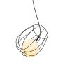 Italux MELISA MDM-3943/1 BK Suspension 1x40W/E27 IP20