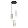 Italux SIMON MDM-3938/3 BK Suspension 1x25W/G9 IP20