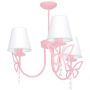 Milagro CHARLOTTE PINK MLP4216 Kronleuchter 3x40W/E14 IP20