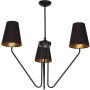 Milagro VICTORIA BLACK MLP4912 Lustre 3x60W/E27 IP20