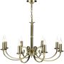 Dar Lighting MURRAY MUR0875 Lustre 8x40W/E14