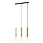Italux TORLA PEN-5041-3-BKBR Pendelleuchte 3x40W/E27