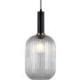 Italux ANTIOLA PND-5588-1L-BK+CL Pendelleuchte 1x40W/E27 IP20
