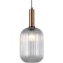 Italux ANTIOLA PND-5588-1L-BRO+CL Pendelleuchte 1x40W/E27 IP20