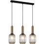 Italux ANTIOLA PND-5588-3M-BRO+AMB Pendelleuchte 3x40W/E27 IP20