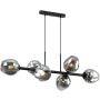 Italux BORGO PND-30843-6 BK+SG Suspension 6x40W/E27 IP20