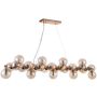 Italux CABELLA PND-5252-A-25-GD-CGN Pendelleuchte 25x28W/G9 IP20