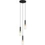 Italux PEROLA PND-43363-3 BK+BR Pendelleuchte 3x40W/E14 IP20