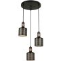 Italux RESTENZA PND-2439-3-BK Suspension 3x40W/E27 IP20