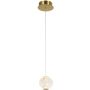 Italux ROSARIO PND-12220121-1A-GD Suspension 1x4,2W/LED 3200K 280LM IP20