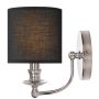 Cosmolight ABU DHABI W01397BK Wandleuchte 1x40W/E14