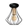 Milagro WILL BLACK MLP4189 Plafonnier 1x60W/E27