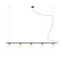 Aldex BERYL GLASS 5 1006F1 Suspension 5x40W/E14 IP20