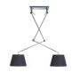 AZzardo ADAM AZ1842+AZ2586 Deckenlampe 2x60W/E27 IP20