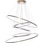 AZzardo WHEEL XXL AZ3138 Pendelleuchte 5x190W/LED 3000K 11400LM IP20