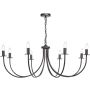 Dar Lighting Becca BEC0822 Lustre 8x40w/e14