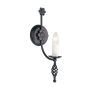 Elstead Lighting BELFRY BY1-BLACK Applique murale 1x60W/E14