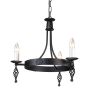 Elstead Lighting BELFRY BY3-BLACK Lustre 3x60W/E14