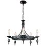 Elstead Lighting BELFRY BY5-BLACK Kronleuchter 5x60W/E14