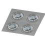 AZzardo CARO AZ2444 Einbau-Downlight 4x50W/GU10 IP20