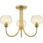Dar Lighting Cognac COG0335 Deckenlampe 3x40w/G9 ip20