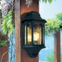 Elstead Lighting CHAPEL CP7-BLACK Wandleuchte 1x60W/E27 IP44