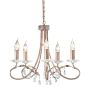 Elstead Lighting CHRISTINA CRT5-SILVER-GOLD Kronleuchter 5x60W/E14