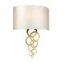 Elstead Lighting Curtis CURTIS-LARGE-AB Wandleuchte 2x60W/E27