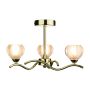 Dar Lighting CYNTHIA CYN0340 Deckenlampe 3x40W/G9 IP20