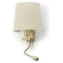 Novolux FIRENZE 507F-Y05X1B-46 Applique murale 2x60W, 3W/E27, LED 240LM IP20