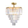 Zuma Line AMEDEO FC17106/6+3+1-GOLD+CL Lampe de plafond 10x40W/E14 IP20