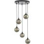 Dar Lighting Federico FED0522-01 Pendelleuchte 5x40w/g9 ip20
