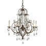 Feiss Chateau FE-CHATEAU6 Kronleuchter 6x60W/E14