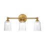 Feiss Hugeunot Lake FE-HUGOLAKE3BATH-BB Wandleuchte 3x3.5W/G9 IP44