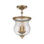 Feiss Pickering Lane FE-PICKERING-LANE-SF-PNBR Lampe de plafond 3x40 W/E14